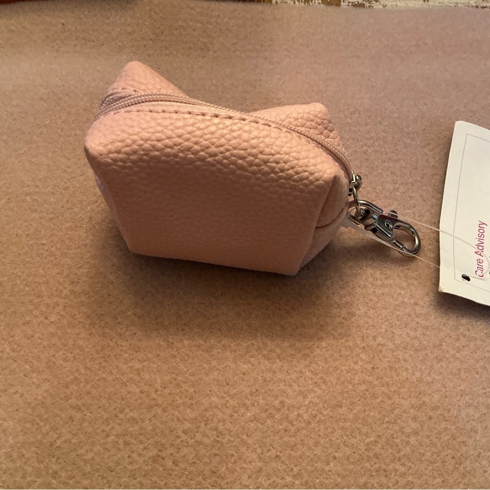 Thirty-One Petite Pouf Rose Blush, 3 1/2”x2 1/2” Brand New!